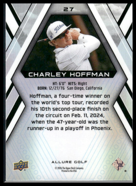 2026 Upper Deck Allure #27 Charley Hoffman
