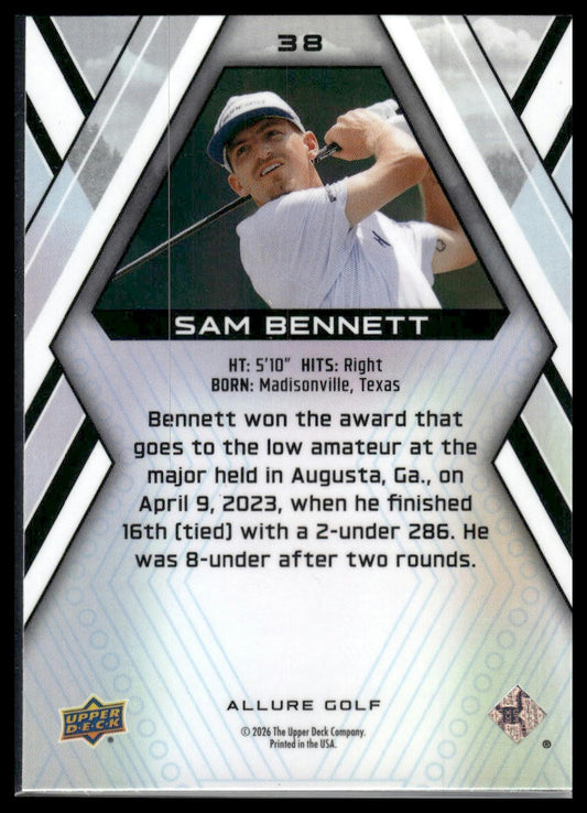 2026 Upper Deck Allure #38 Sam Bennett