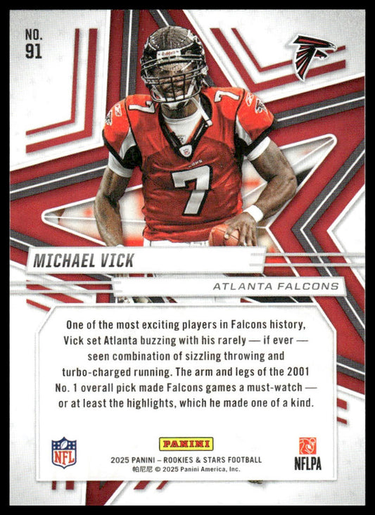 2025 Panini Rookies & Stars Football #91 Michael Vick