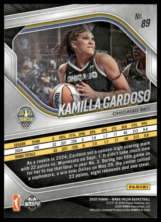 2025 Panini Prizm WNBA #89 Kamilla Cardoso