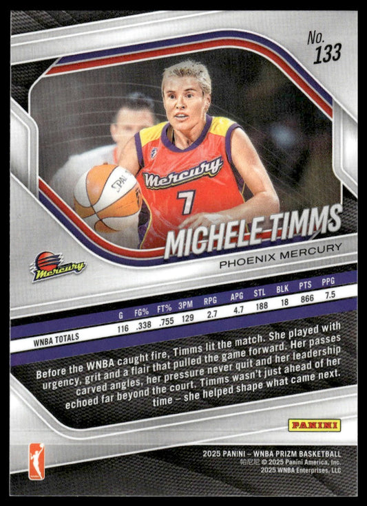 2025 Panini Prizm WNBA #133 Michele Timms