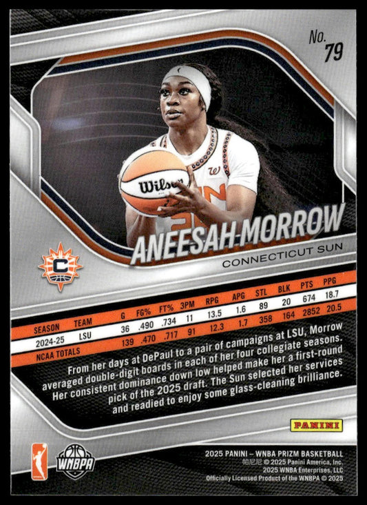 2025 Panini Prizm WNBA #79 Aneesah Morrow