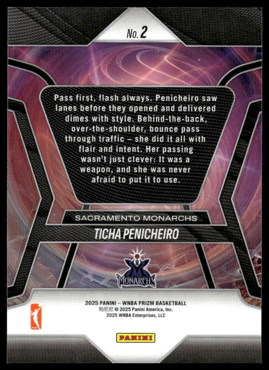 2025 Panini Prizm WNBA #2 Ticha Penicheiro Pioneers