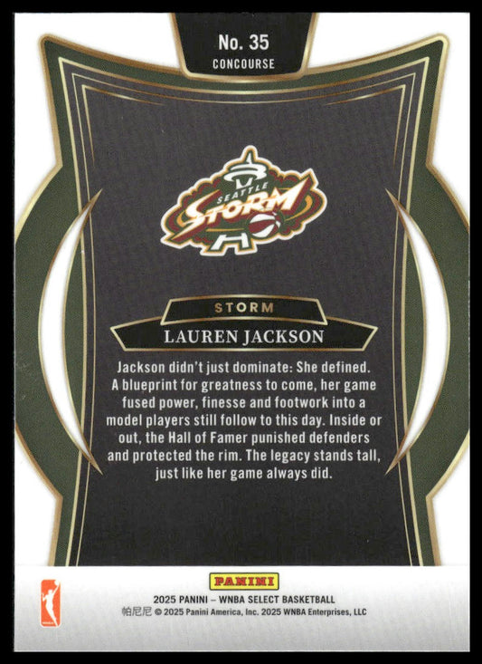 2025 Panini Select WNBA #35 Lauren Jackson