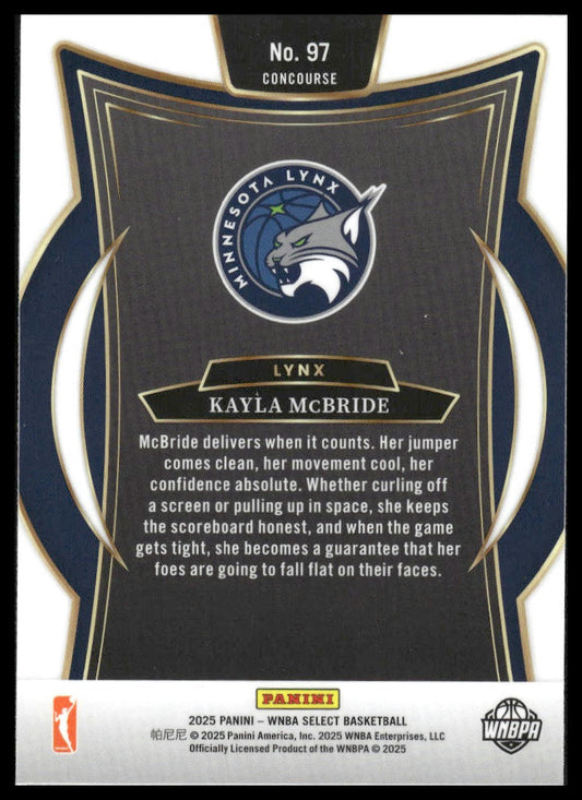 2025 Panini Select WNBA #97 Kayla McBride