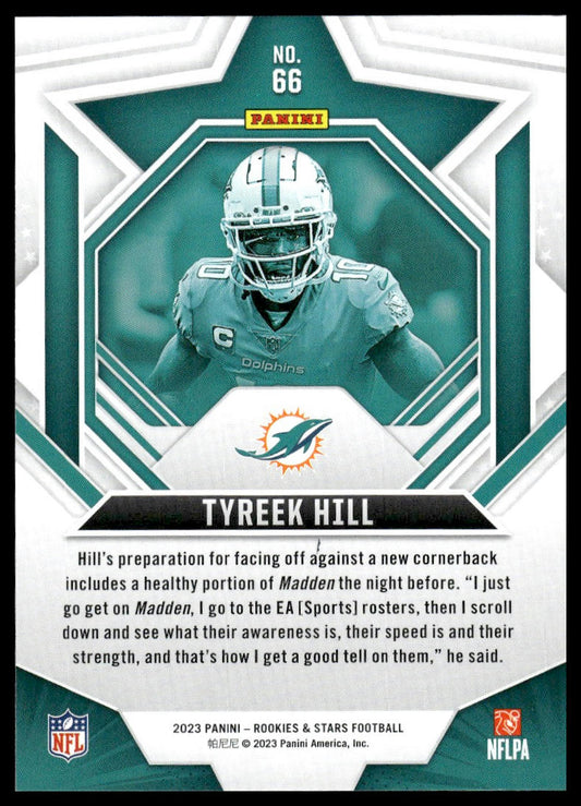 2023 Panini Rookies & Stars #66 Tyreek Hill Green