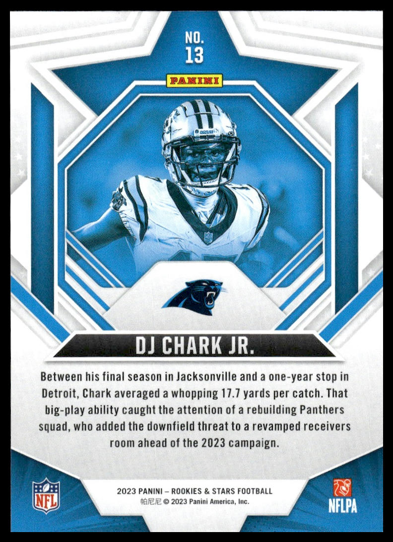 2023 Panini Rookies & Stars #13 DJ Chark Jr. Green