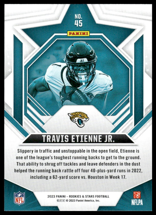 2023 Panini Rookies & Stars #45 Travis Etienne Jr. Green