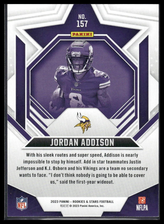2023 Panini Rookies & Stars #157 Jordan Addison Longevity