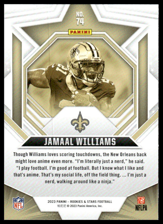 2023 Panini Rookies & Stars #74 Jamaal Williams Longevity