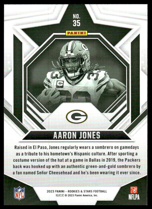 2023 Panini Rookies & Stars #35 Aaron Jones Longevity