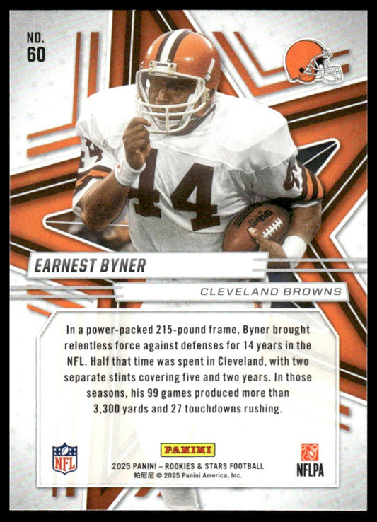 2025 Panini Rookies & Stars #60 Earnest Byner Red