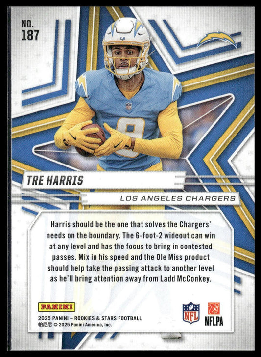 2025 Panini Rookies & Stars #187 Tre Harris Green