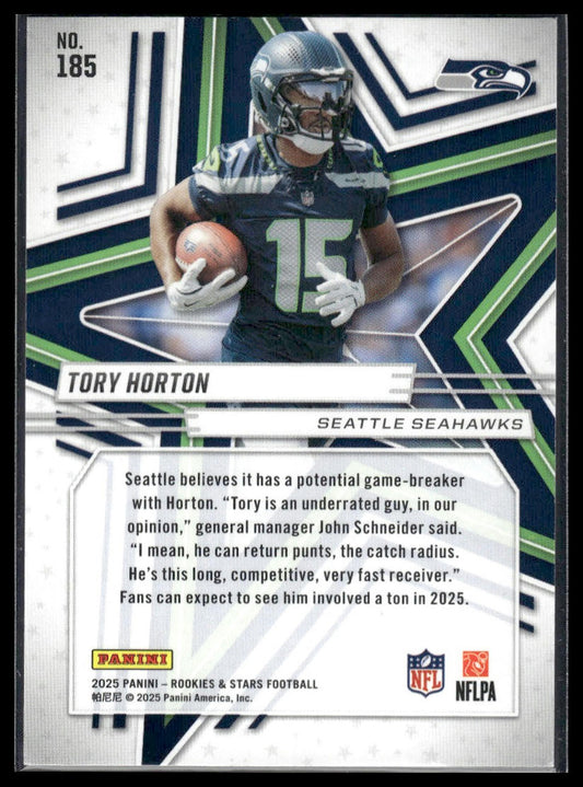 2025 Panini Rookies & Stars #185 Tory Horton Red