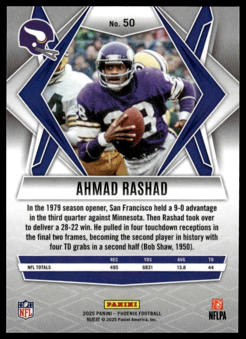 2025 Panini Phoenix #50 Ahmad Rashad