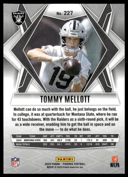 2025 Panini Phoenix #227 Tommy Mellott