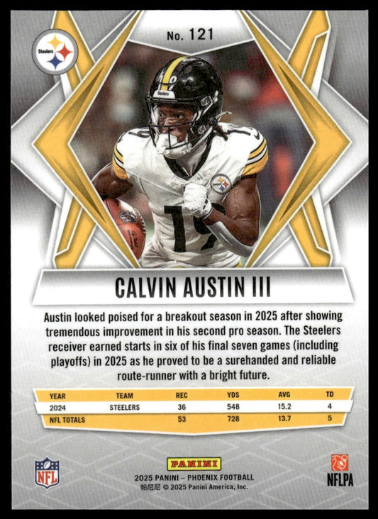 2025 Panini Phoenix #121 Calvin Austin III
