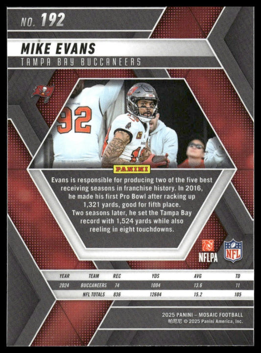 2025 Panini Mosaic #192 Mike Evans