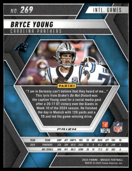 2025 Panini Mosaic #269 Bryce Young