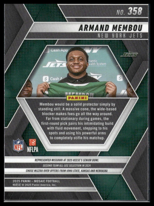 2025 Panini Mosaic #358 Armand Membou