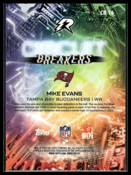 2025 Topps Resurgence #CB-16 Mike Evans Circuit Breakers