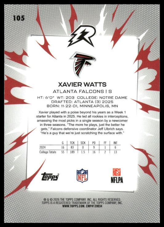 2025 Topps Resurgence #105 Xavier Watts