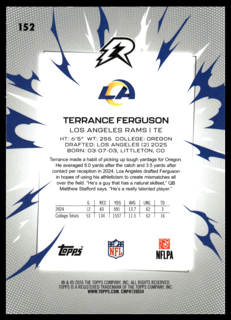 2025 Topps Resurgence #152 Terrance Ferguson