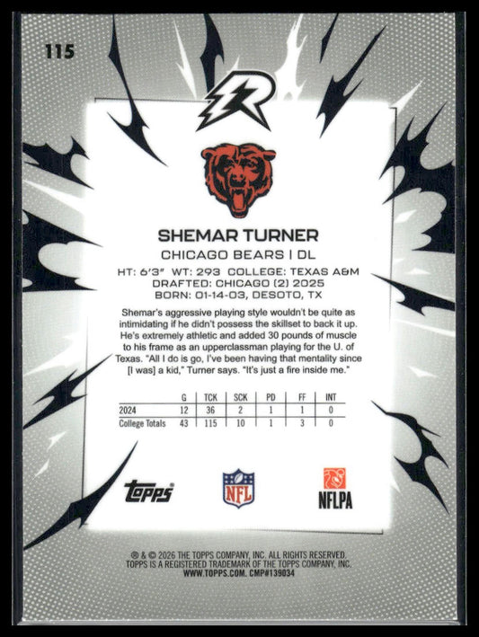 2025 Topps Resurgence #115 Shemar Turner