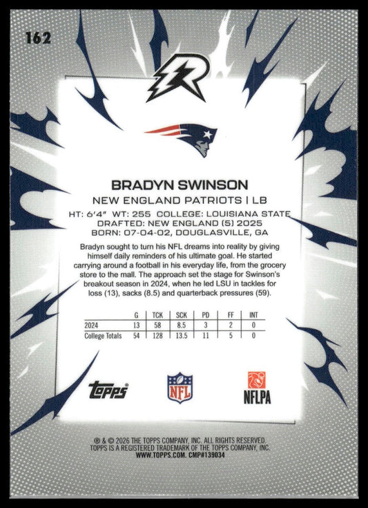 2025 Topps Resurgence #162 Bradyn Swinson