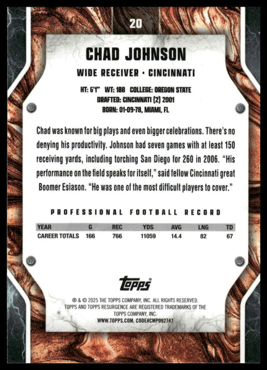 2024 Topps Resurgence #20 Chad Johnson