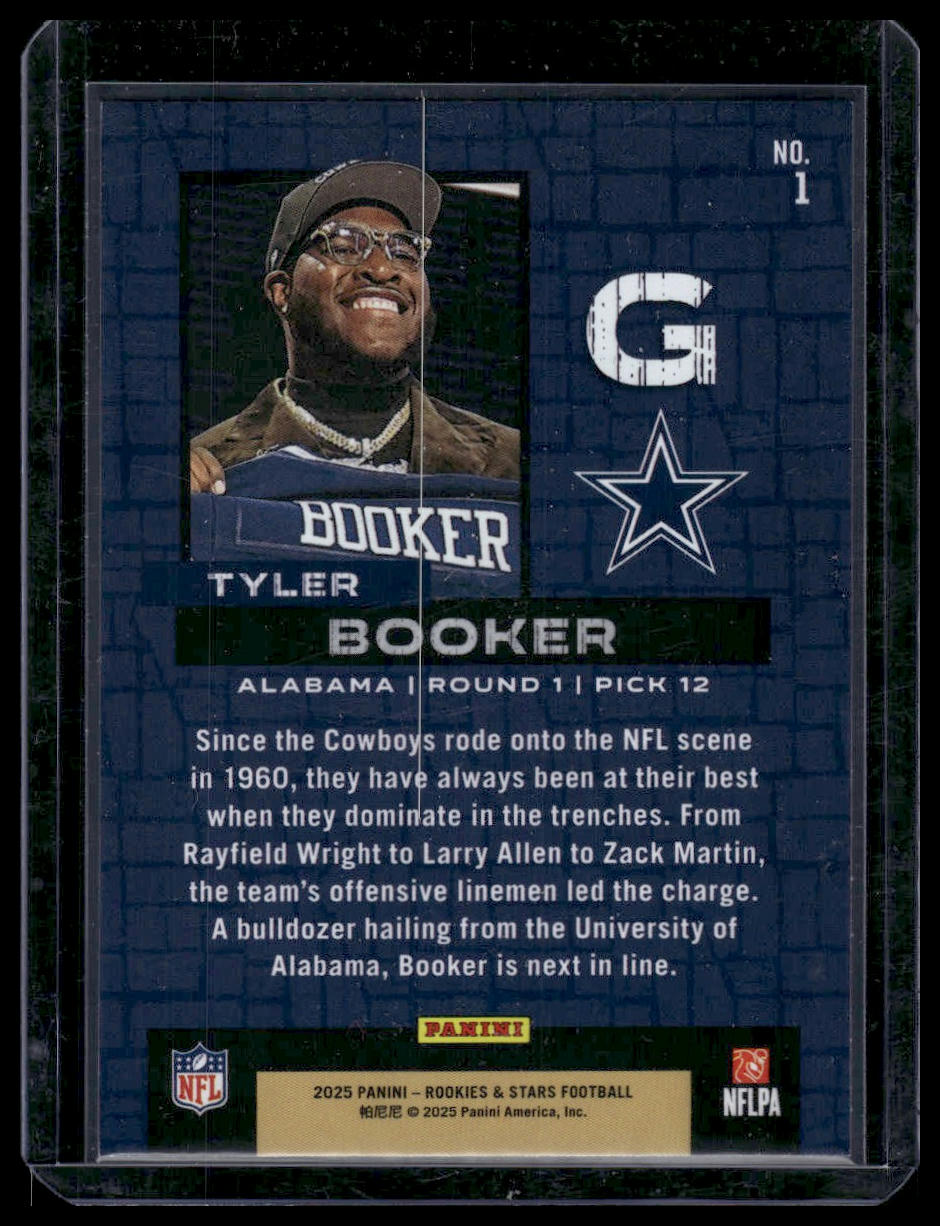2025 Panini Rookies & Stars #1 Tyler Booker Draft Class