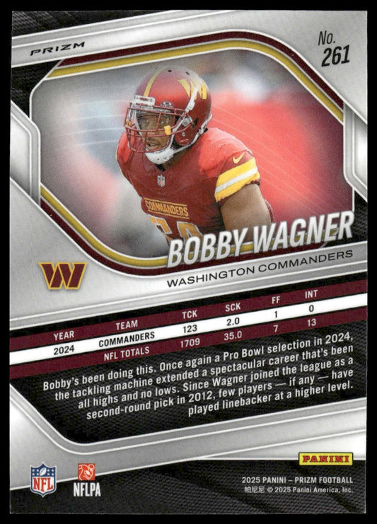 Bobby Wagner 2025 Panini Prizm #261 Pink