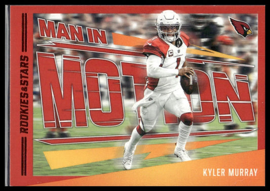 2023 Panini Rookies & Stars #MM-23 Kyler Murray Man In Motion Longevity