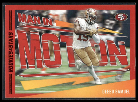 2023 Panini Rookies & Stars #MM-7 Deebo Samuel Man In Motion Longevity