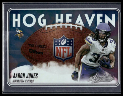 2025 Panini Absolute #HH-AJS Aaron Jones Hog Heaven