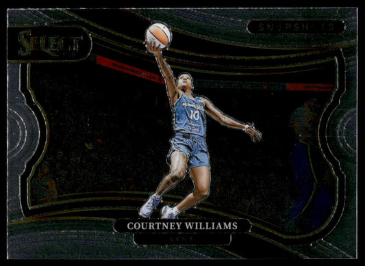2025 Panini Select WNBA #10 Courtney Williams Snapshots