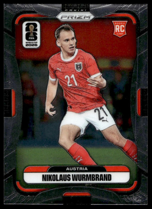2026 Panini Prizm FIFA World Cup #150 Nikolaus Wurmbrand Silver Prizm