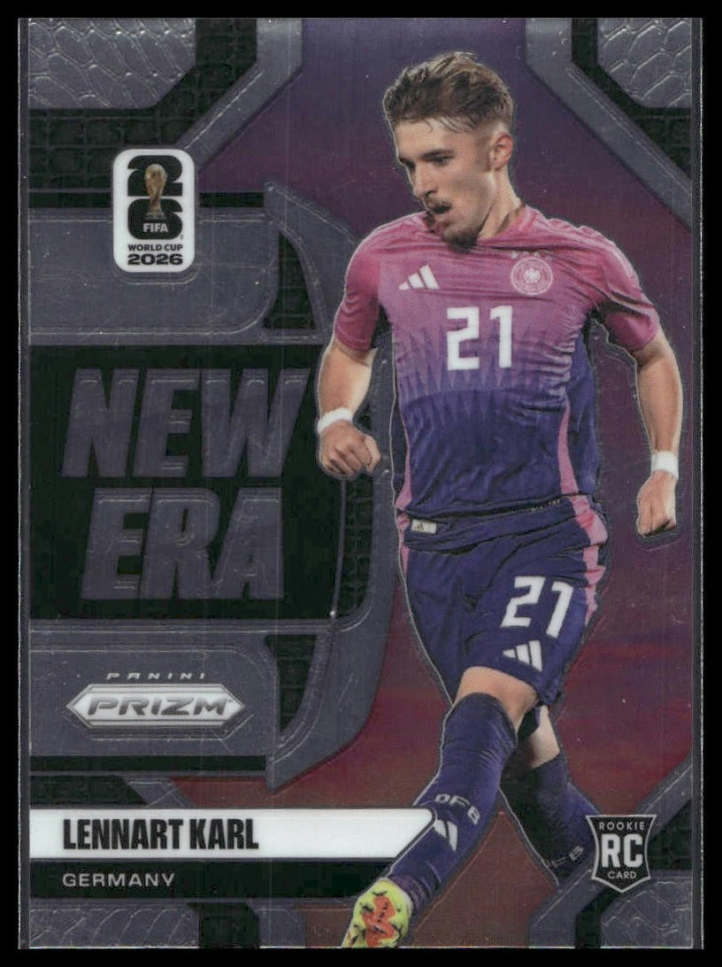 2026 Panini Prizm FIFA World Cup #16 Lennart Karl New Era Silver Prizm