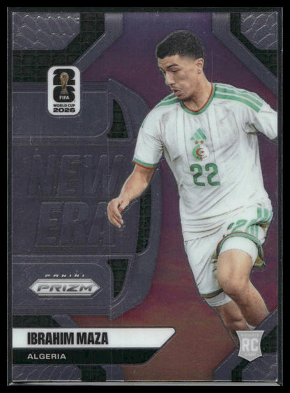 2026 Panini Prizm FIFA World Cup #19 Ibrahim Maza New Era Silver Prizm