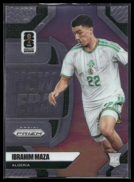 2026 Panini Prizm FIFA World Cup #19 Ibrahim Maza New Era Silver Prizm