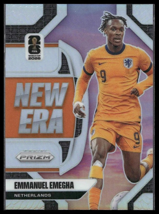 2026 Panini Prizm FIFA World Cup #23 Emmanuel Emegha New Era