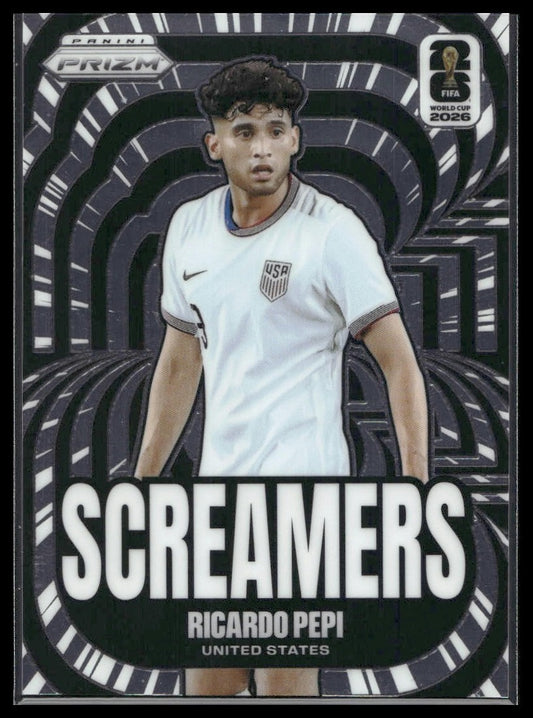 2026 Panini Prizm FIFA World Cup #4 Ricardo Pepi Screamers