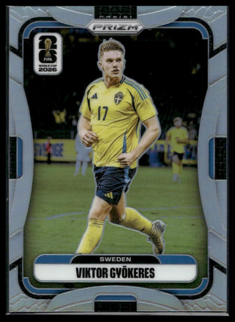 2026 Panini Prizm FIFA World Cup #495 Viktor Gyokeres Silver Prizm