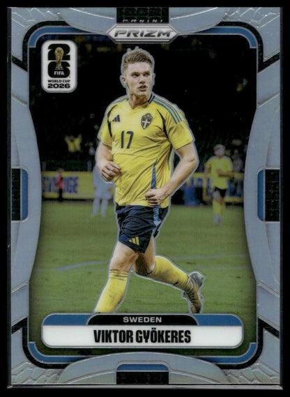 2026 Panini Prizm FIFA World Cup #495 Viktor Gyokeres Silver Prizm