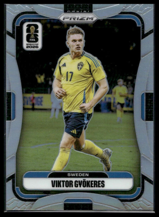 2026 Panini Prizm FIFA World Cup #495 Viktor Gyokeres Silver Prizm