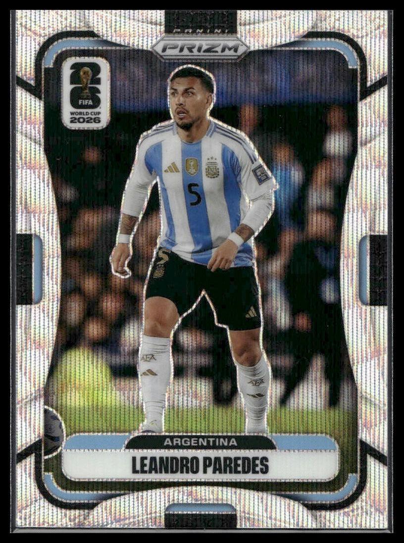 2026 Panini Prizm FIFA World Cup #7 Leandro Paredes Silver Prizm