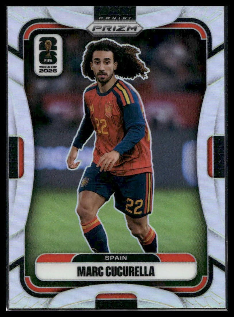 2026 Panini Prizm FIFA World Cup #74 Marc Cucurella Silver Prizm