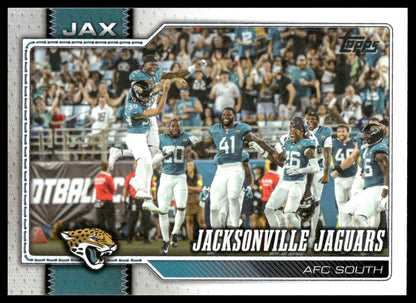 2026 Topps Flagship #274 Jacksonville Jaguars