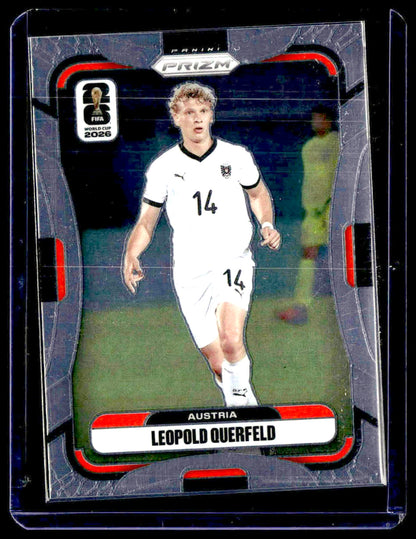 2026 Panini Prizm FIFA World Cup #148 Leopold Querfeld Silver Prizm