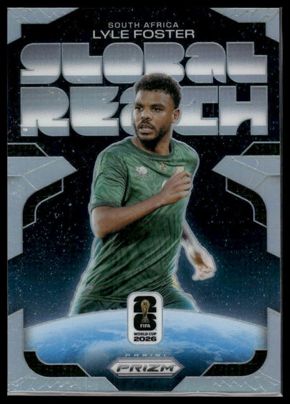 2026 Panini Prizm FIFA World Cup #19 Lyle Foster Global Reach